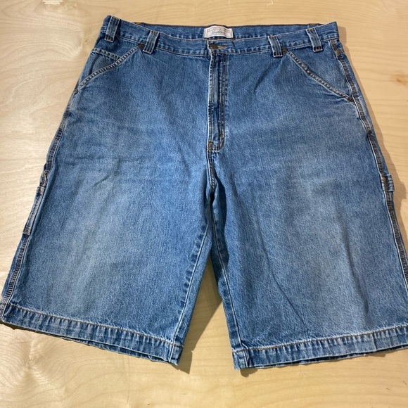 Levi’s Strauss Signature Men's Blue Denim Shorts 40 (ID) - Picture 7 of 14